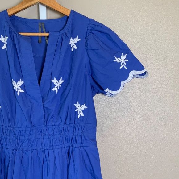 Anthropologie The Somerset Embroidered Maxi Dress - Picture 9 of 16